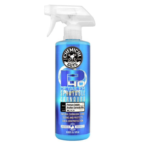 Chemical Guys P40 QUICK DETAIL SPRAY NATURAL CARNAUBA SHINE
