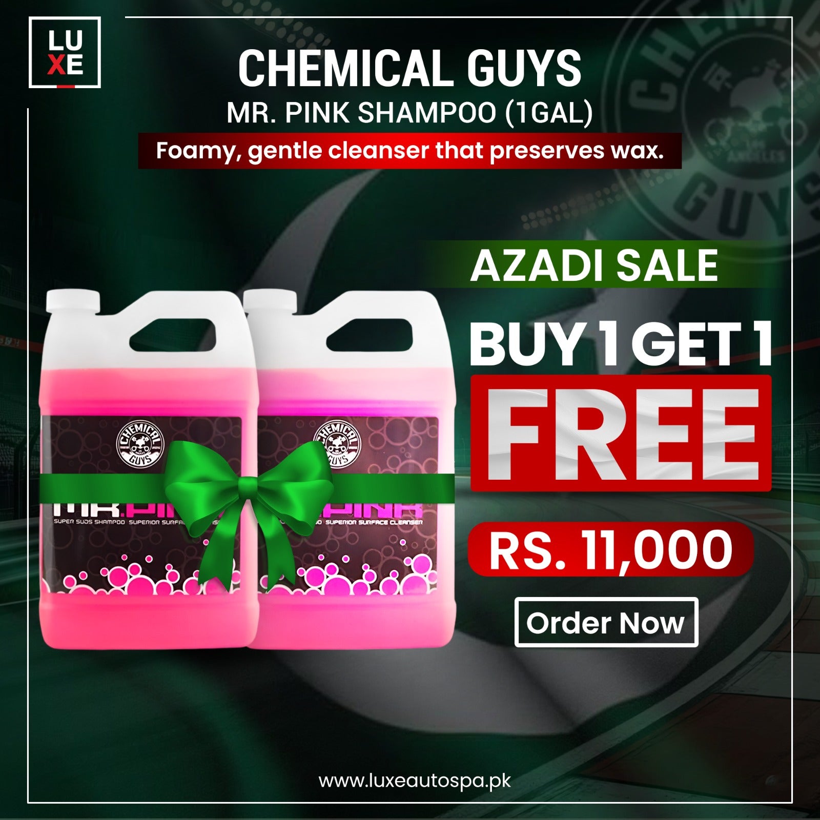 Chemical Guys Mr. Pink Shampoo (1Gal) - LIMITED TIME OFFER: BUY 1 GET 1 FREE!