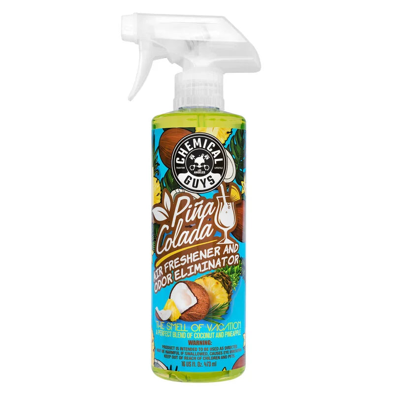 Chemical Guys Pina Colada Scent Air Freshener And Odor Eliminator (16oz)