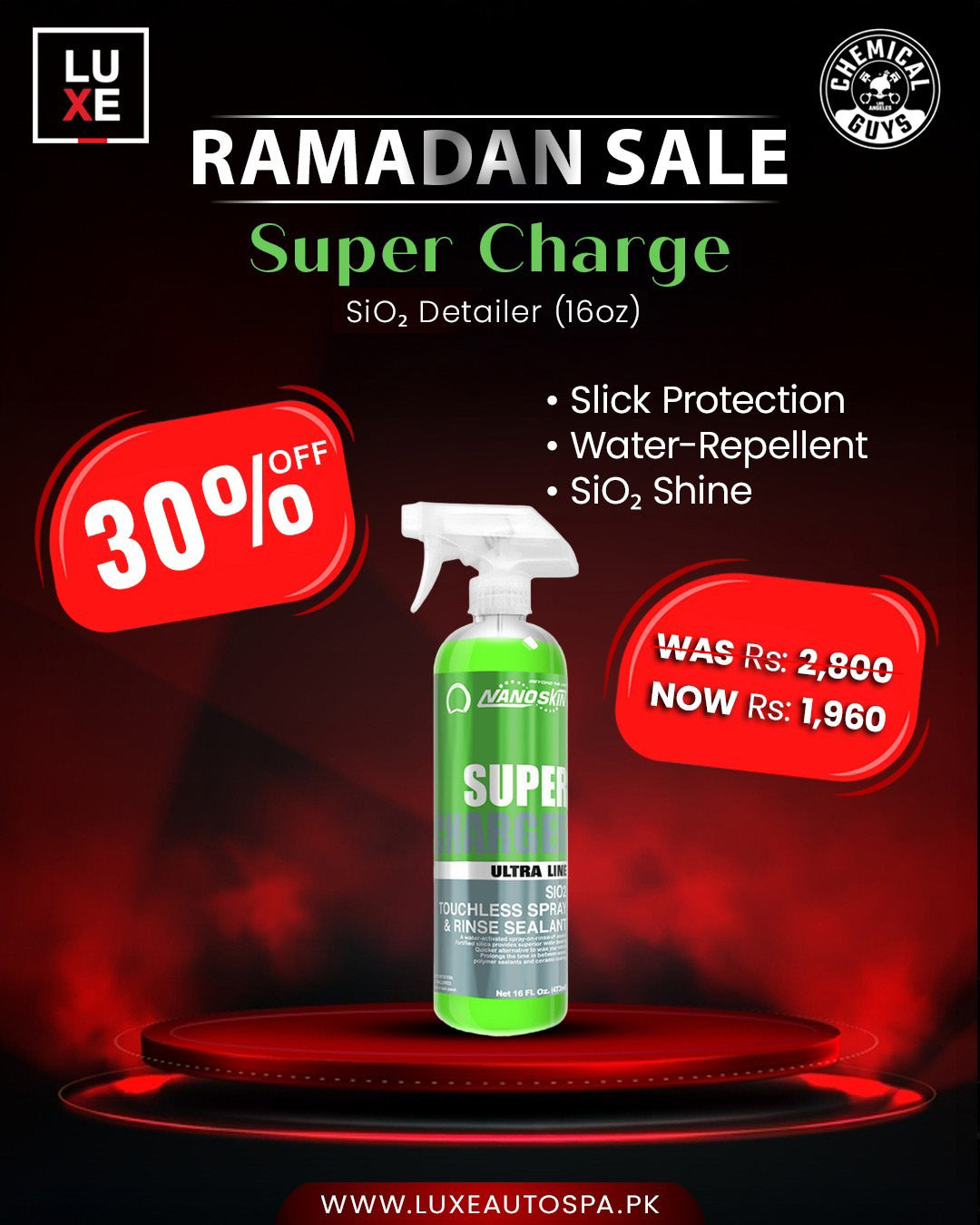 Nano skin  Super Charger 16Oz