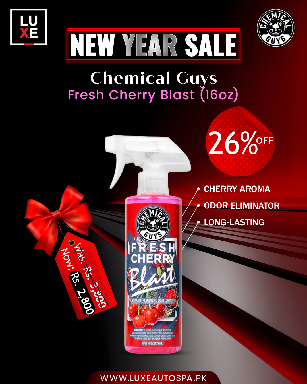 Fresh Cherry Blast 16oz
