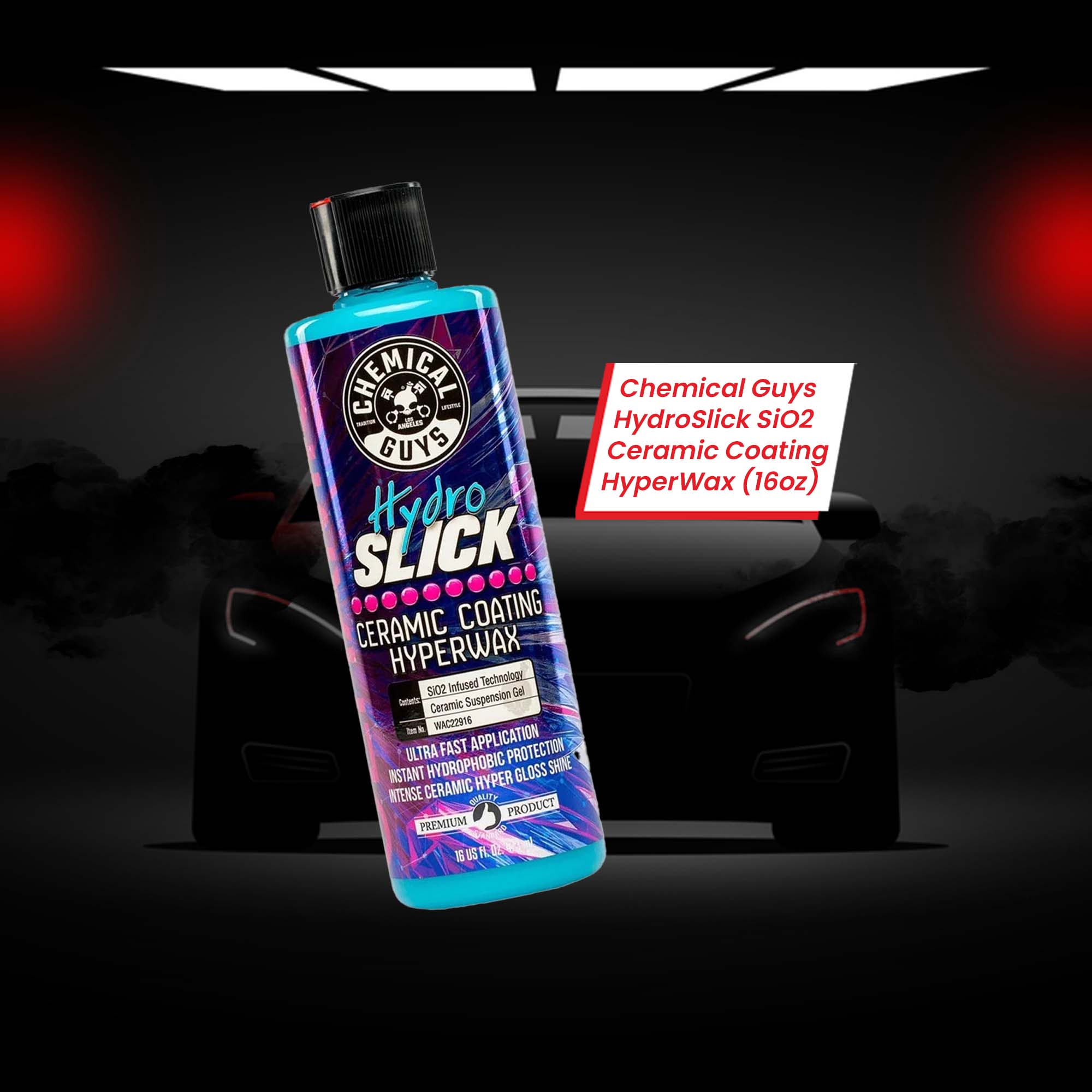 Chemical Guys HydroSlick SiO2 Ceramic Coating HyperWax