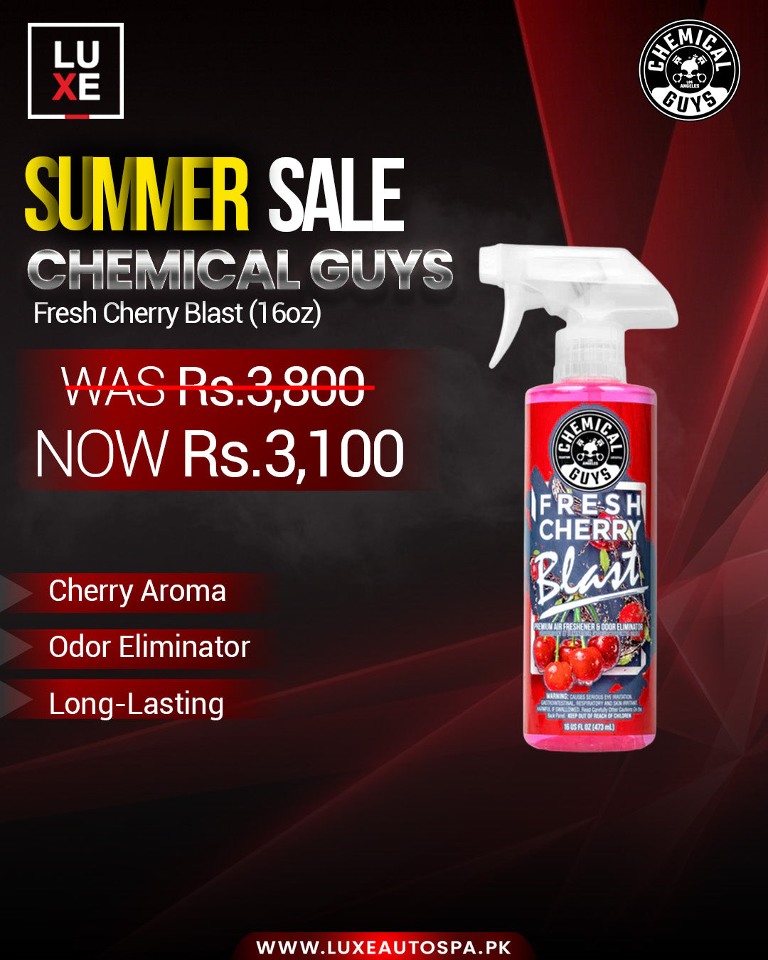 Fresh Cherry Blast 16oz