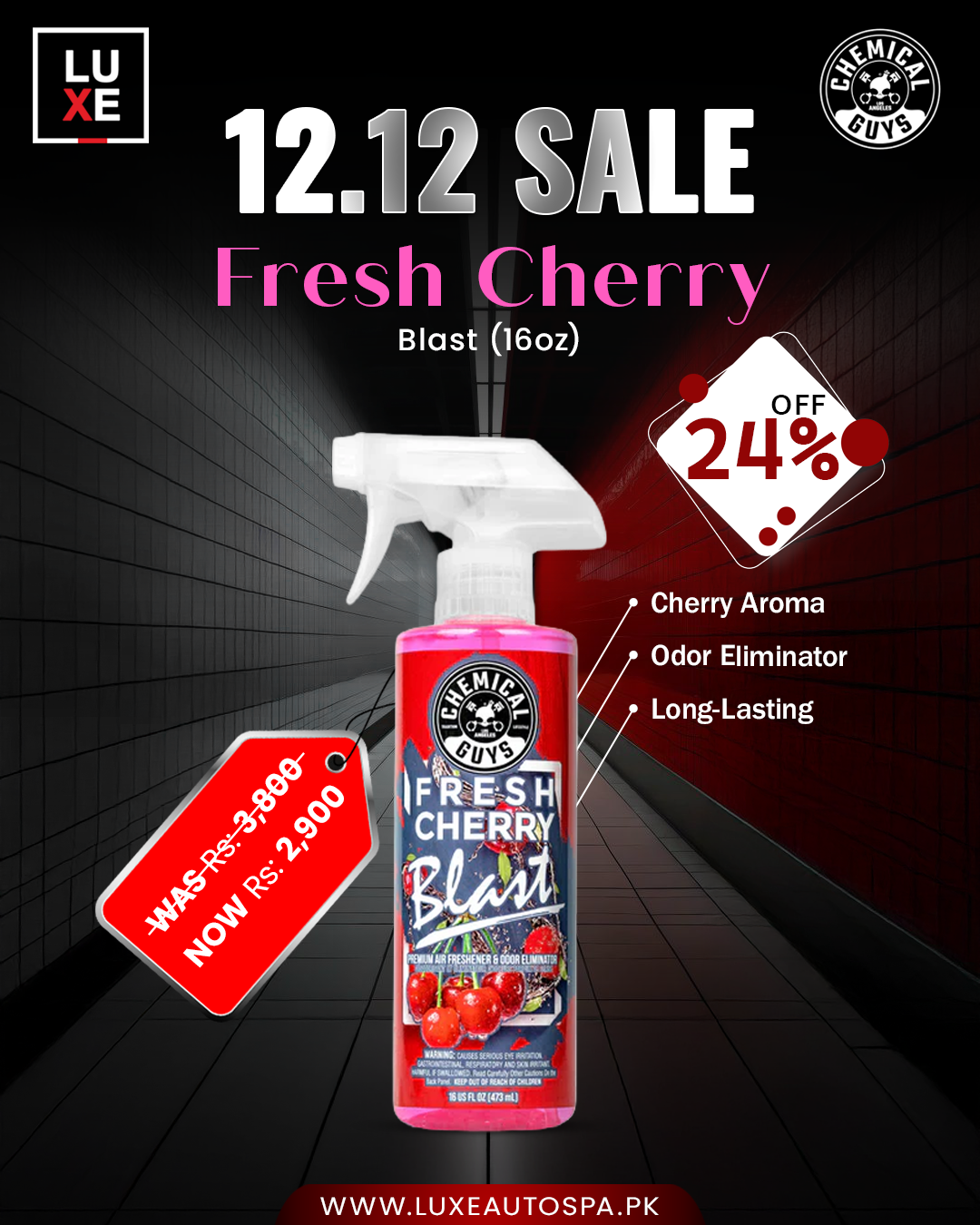Fresh Cherry Blast 16oz