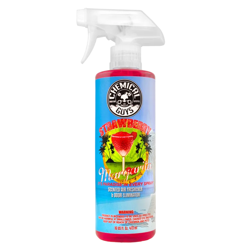 Chemical Guys Strawberry Margarita Air Freshener And Odor Eliminator (16oz)