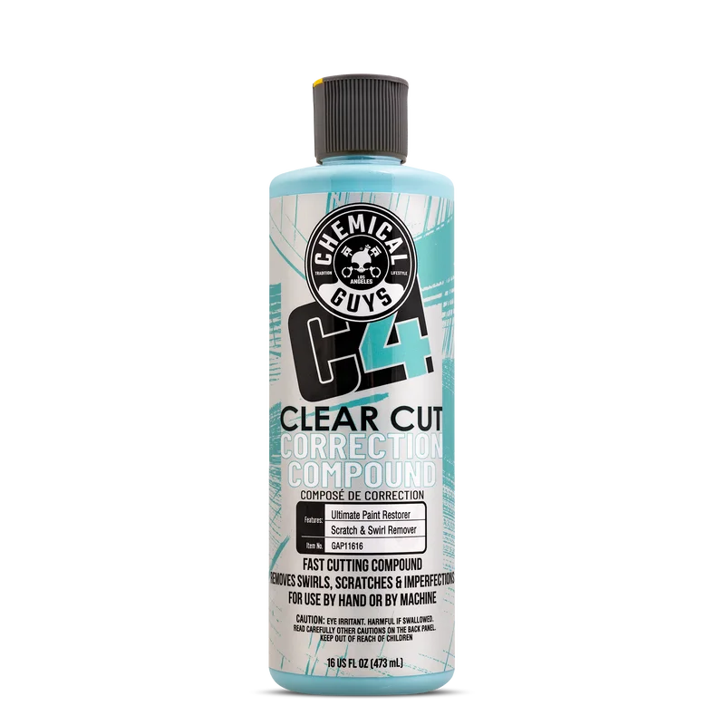 Chemical Guys C4 Clear Cut Correction Compound (16 oz)