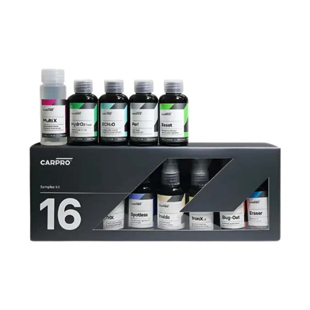 CarPro Cube Box -samples kit 16x50ml