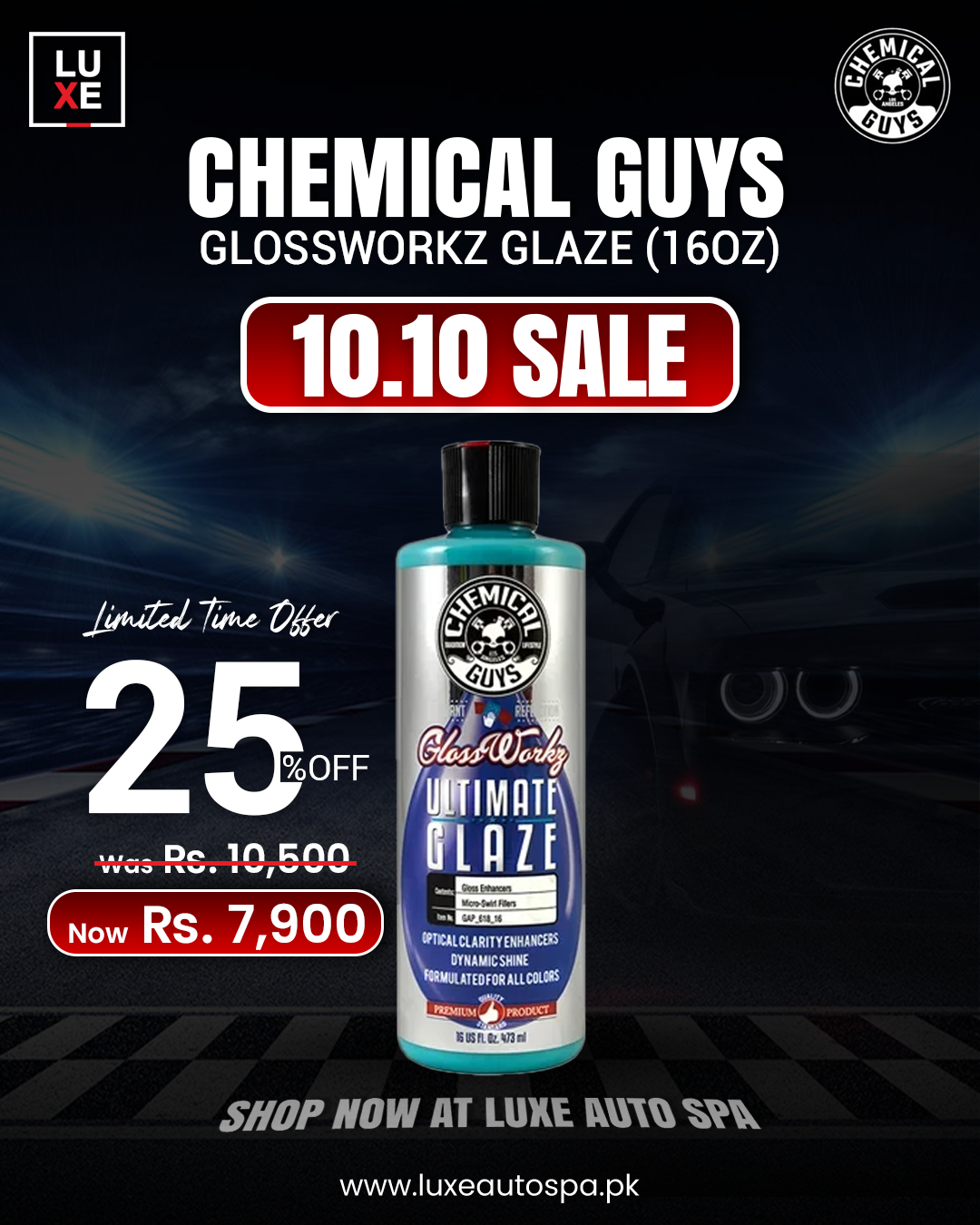 Chemical Guys Glossworkz Glaze (16 oz)