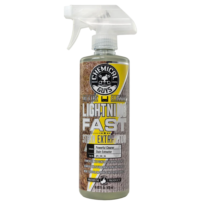 Chemical Guys Lightning Fast Stain Extractor For Fabric 16oz