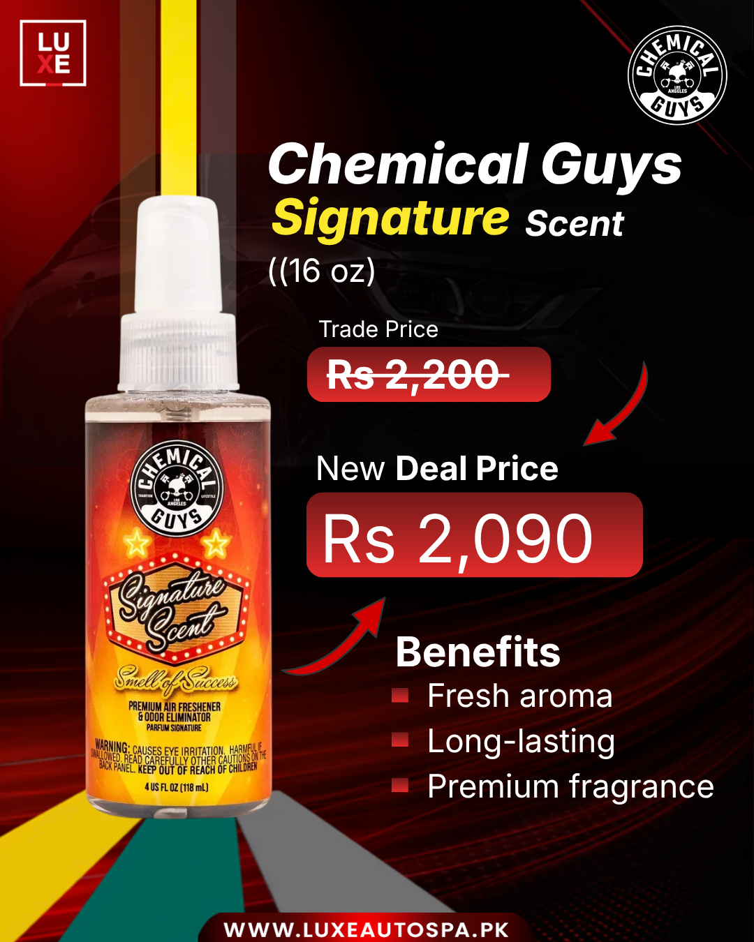 Chemical Guys Signature Scent (4 oz)