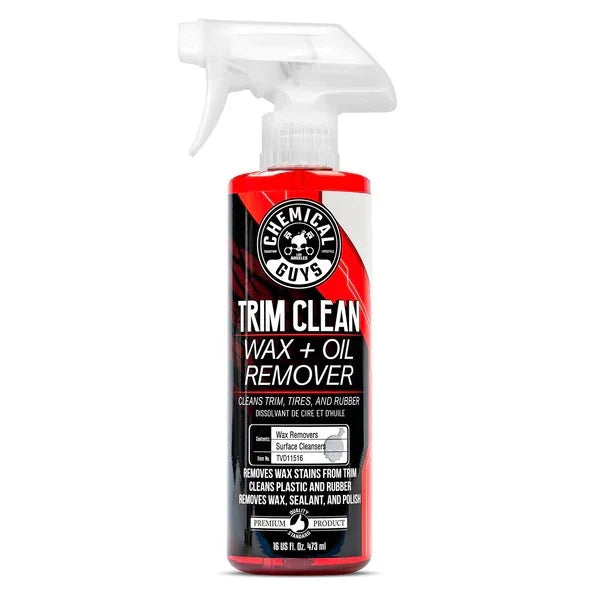 Chemical Guys Trim Clean Wax and Oil Remover for Trim, Tires & Rubber (16oz)