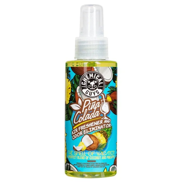 Chemical Guys Pina Colada Scent Air Freshener And Odor Eliminator (4oz)