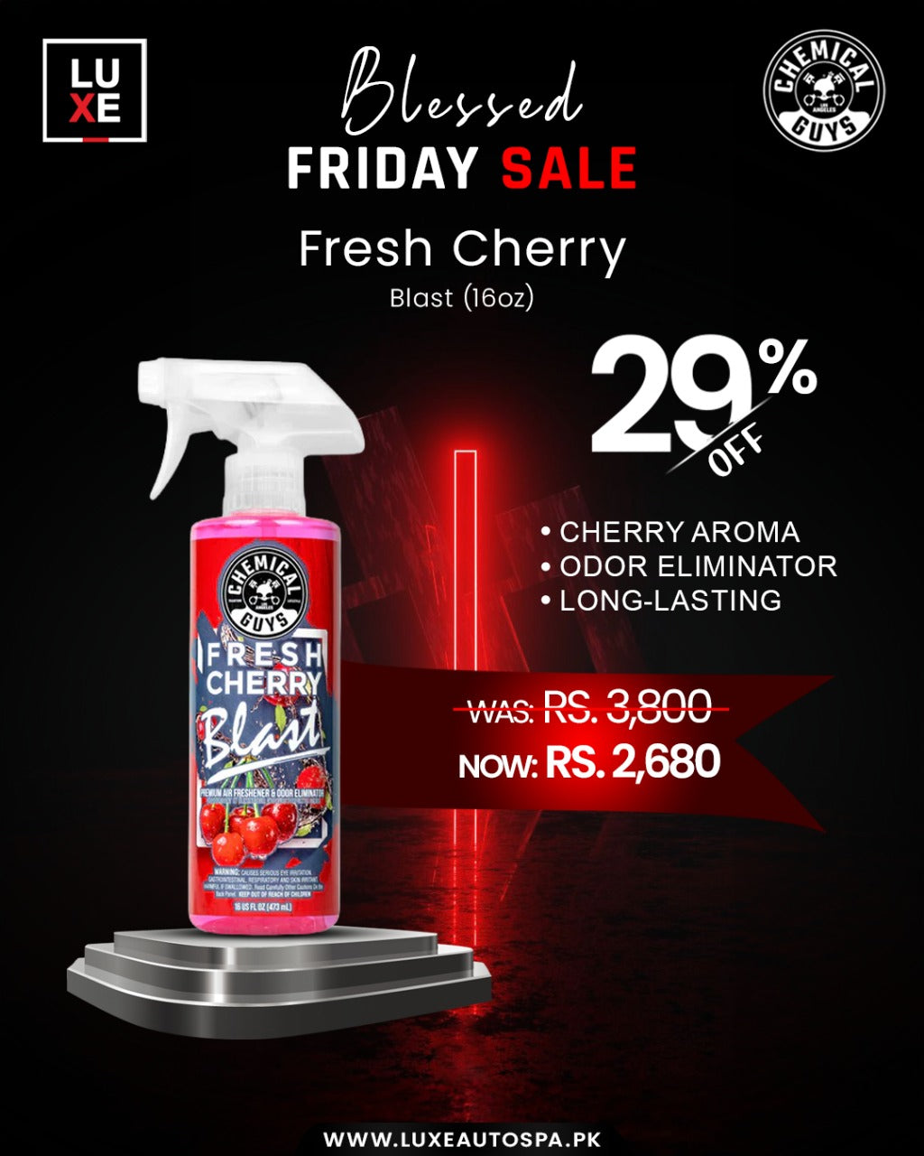 Fresh Cherry Blast 16oz