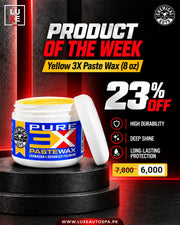 Pure 3X Hardcore Carnauba Paste Wax (8 oz)