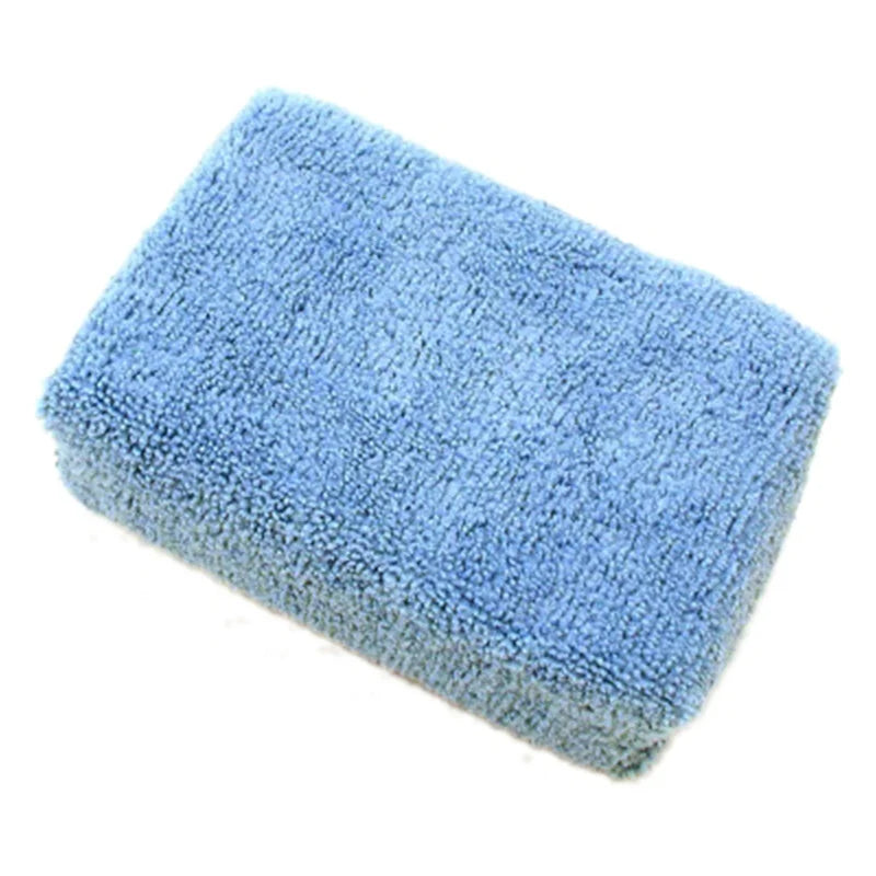 Buff N Shine Micro Fiber Blue Rectangle Applicator (4.5″)