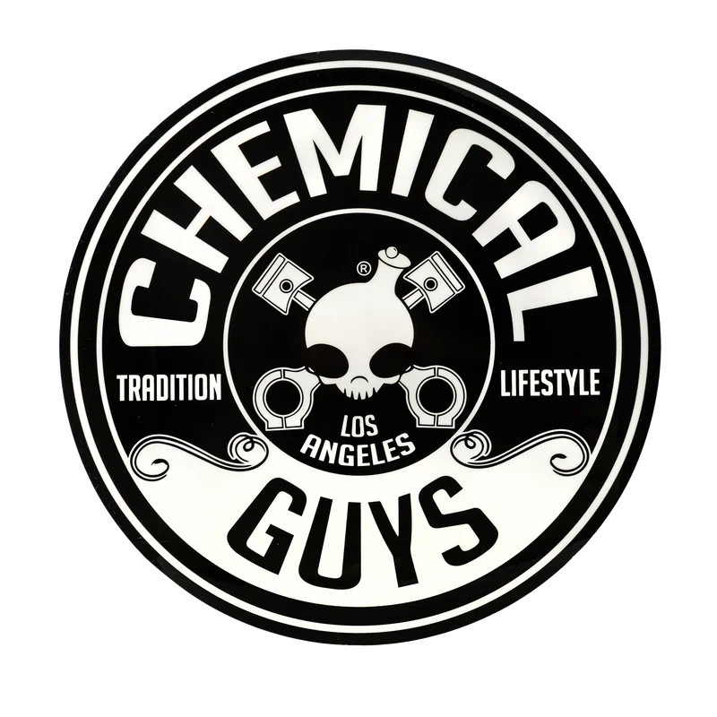 Chemical Guys Round Decal Sticker