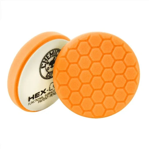 Orange Hex-Logic Medium-Heavy Cutting Pad (5 Inch)