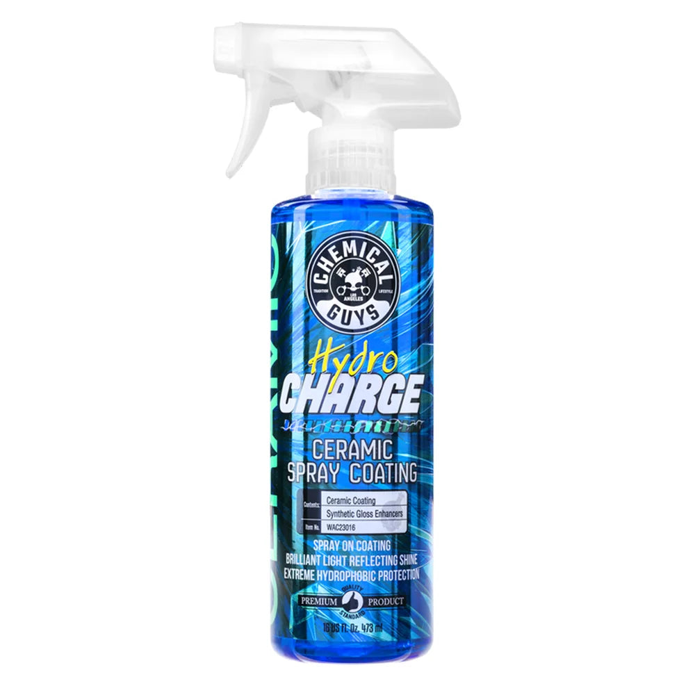 Chemical Guys HydroCharge High-Gloss Hydrophobic SiO2 Ceramic Spray Coating (16oz)