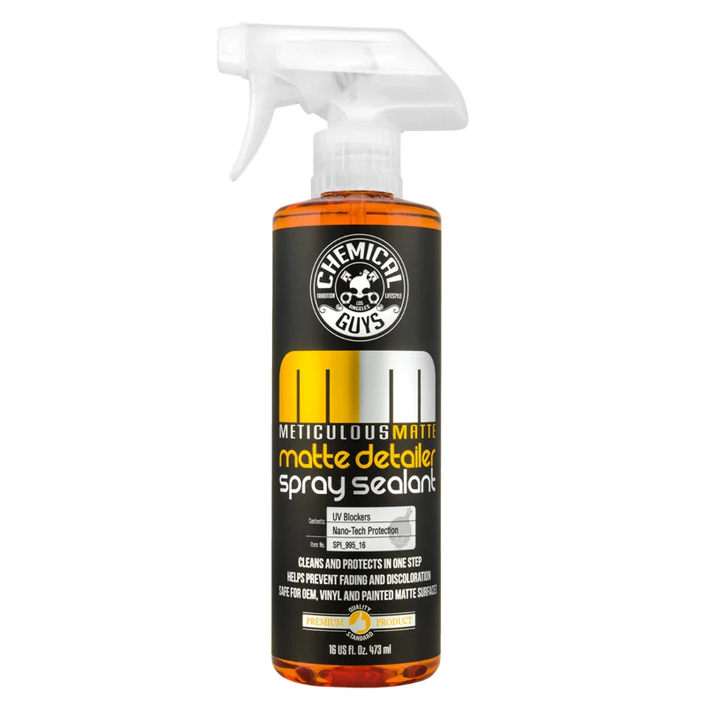 Chemical Guys Meticulous Matte Detailer Spray & Sealant for Matte PPF & Matte Paint (16oz)