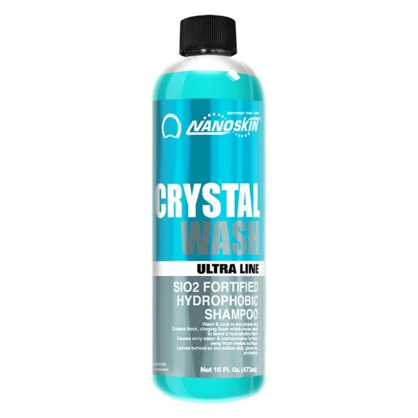 Nanoskin Crystal Wash SiO2 Fortified Hydrophobic Shampoo (16oz) upto 1:400